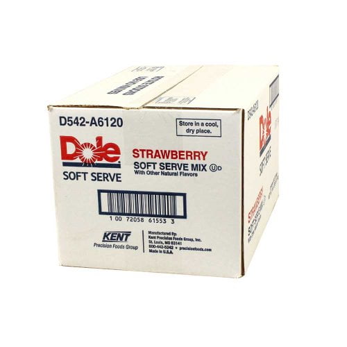 Dole Soft Serve Mix, Strawberry, 4.5 Pound
