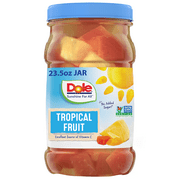 Dole Tropical Fruit in 100% Fruit Juice, 23.5 oz Jar