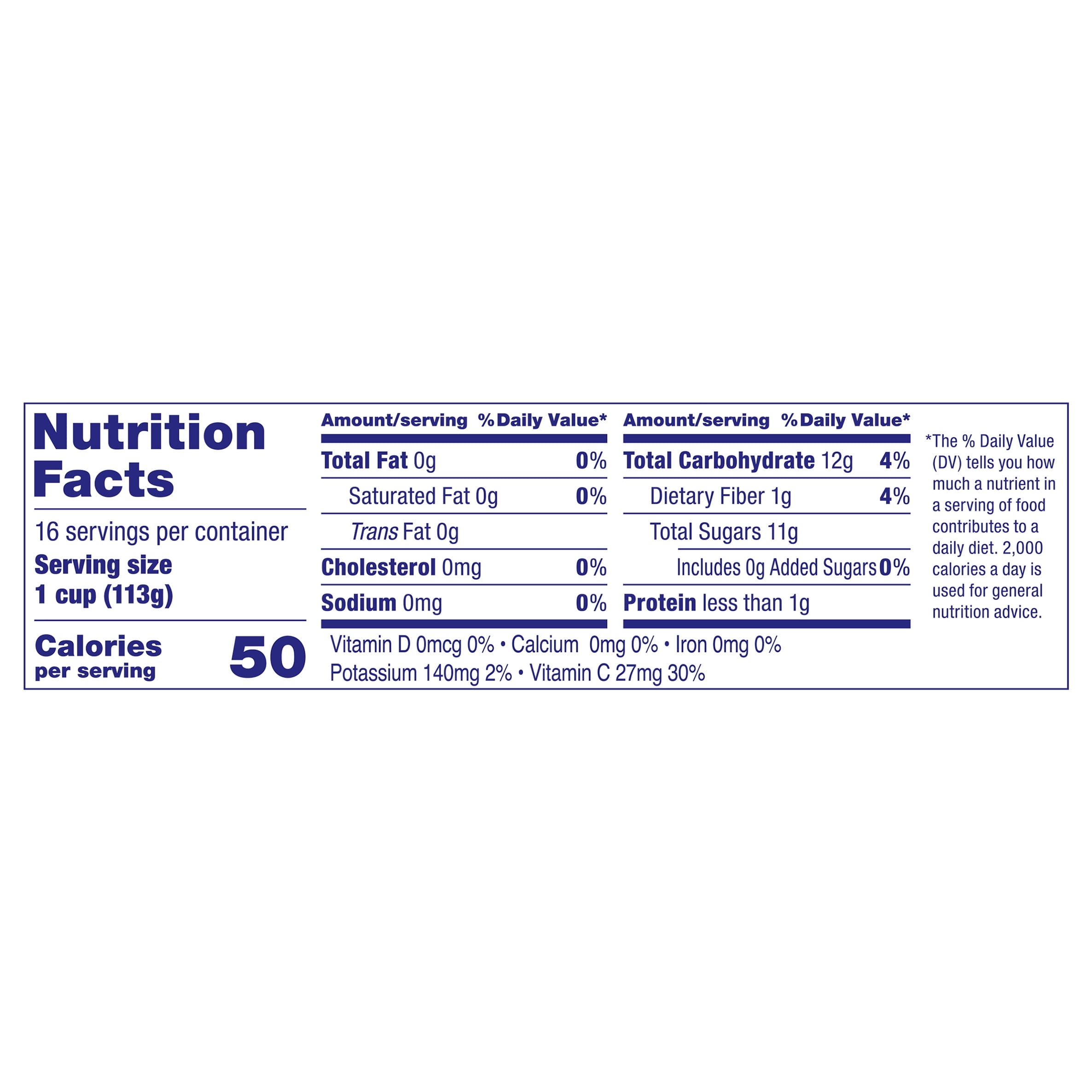Dole Diced Peaches in 100% Fruit Juice 16 - 4 oz Cups