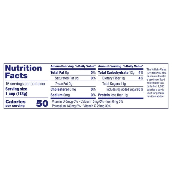 Dole Diced Peaches in 100% Fruit Juice 16 - 4 oz Cups