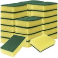 thumbnail image 1 of 24 Pcs Sponges for Dishes, Non-Scratch Scrub Sponges with Abrasive Scour Pads, 3.94Inch x 2.8Inch x 1.2Inch Dual-Sided Dish Sponges for Washing Dishes or Home Kitchen Cleaning, 1 of 7