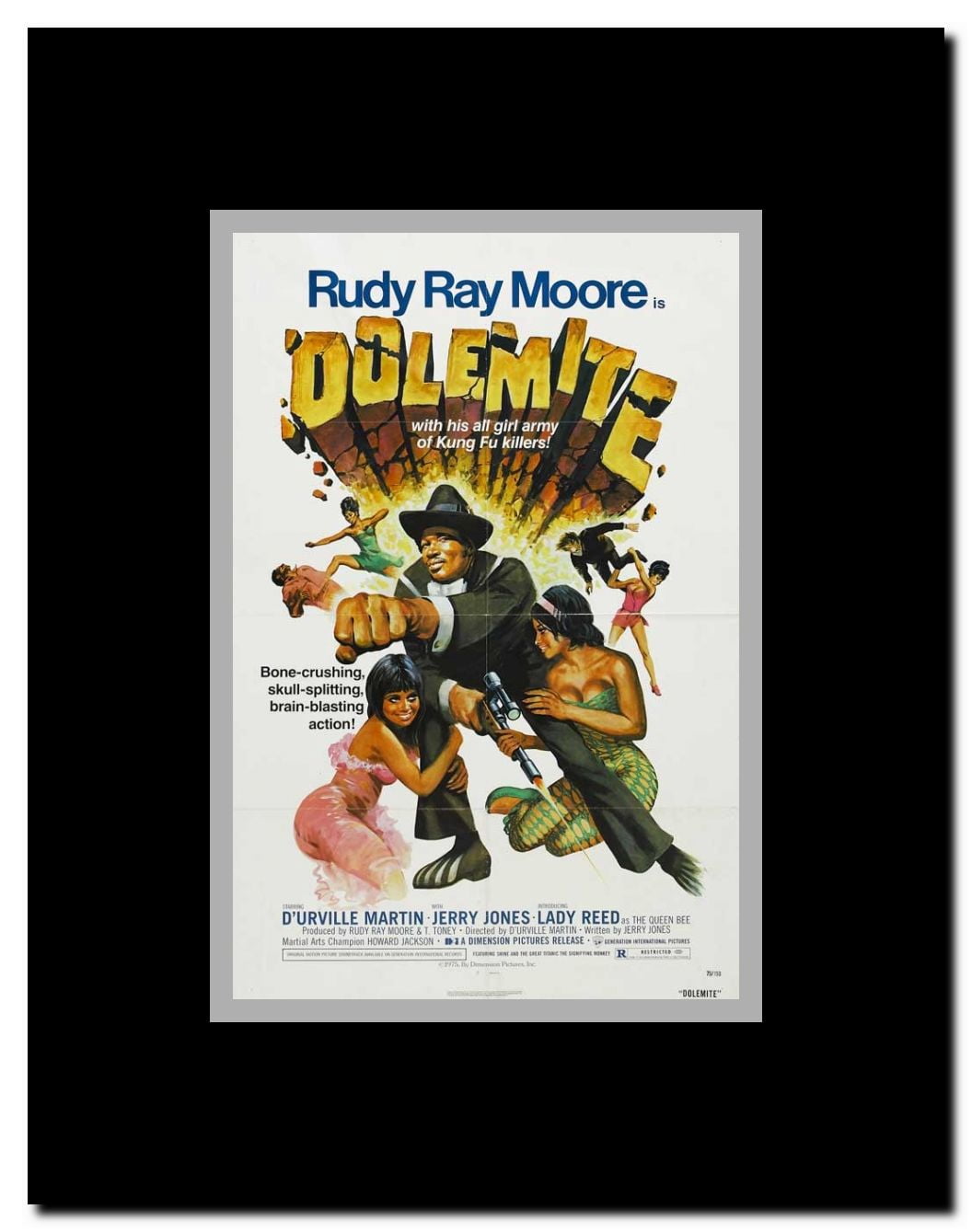Dolemite Framed Movie Poster