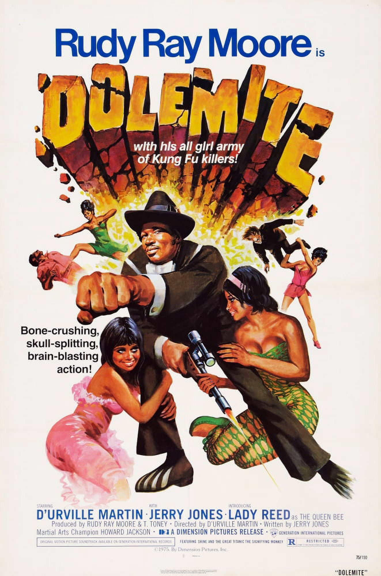 Dolemite U Canvas Art - (11 x 17)
