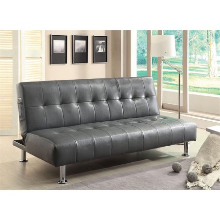 Dolens Futon Sofa-Color:Gray