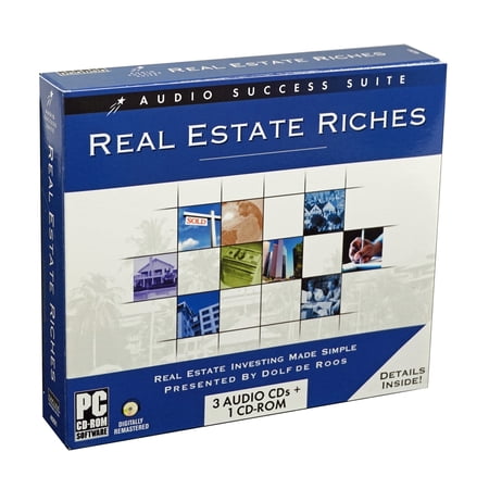 Dolf de Roos Real Estate Riches Audio Success Suite - Create wealth through property - 3 Audio CD Set