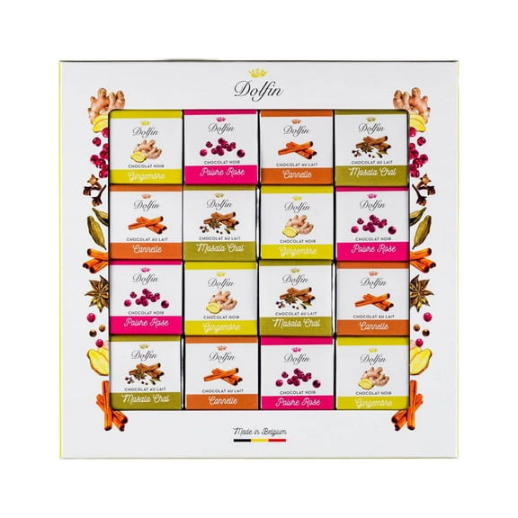 Dolfin 48-Piece Spice Chocolate Napolitain Assortment