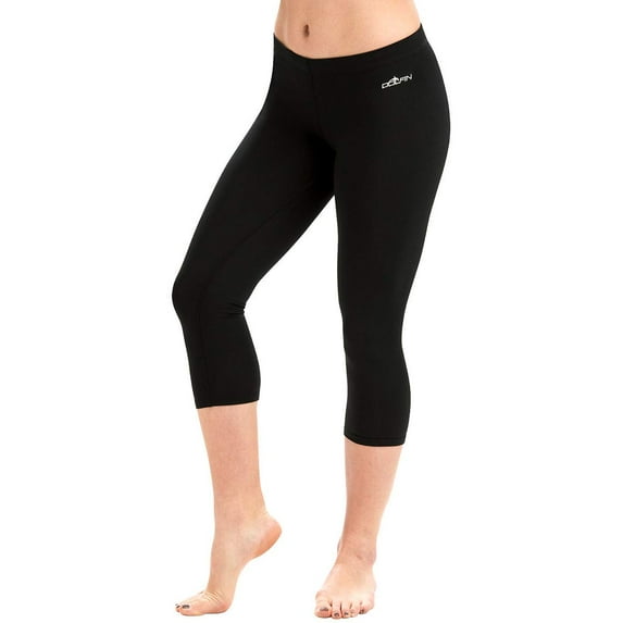 Dolfin Aquashape Women's Aqua Capri Print Swimsuit Bottom in Ikat, Size Large