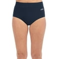 thumbnail image 1 of Dolfin Aquashape Women's Aquashape Conservative Cut Brief Swimsuit Bottom in Navy, Size Large, 1 of 2