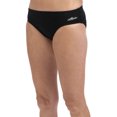 thumbnail image 1 of Dolfin Aquashape Women's Conservative Cut Brief Swimsuit Bottom in Black, Size X-Large, 1 of 2