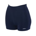 thumbnail image 1 of Dolfin Aquashape Women's Fitted Swim Short Swimsuit in Navy, Size Small, 1 of 4