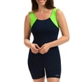 thumbnail image 1 of Dolfin Aquashape Women's One Piece Color Block Aquatard Swimsuit, 1 of 3