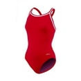 thumbnail image 1 of Dolfin Chloroban Team Solid Suit Womens - Red 38, 1 of 5