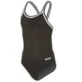 thumbnail image 1 of Dolfin Girls Solid Dbx Back Black Size 20, 1 of 2