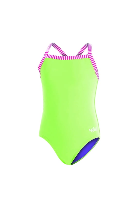 Girls' Uglies Solid One Piece Swimsuit