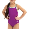 thumbnail image 1 of Dolfin Girls' Uglies Solid One Piece Swimsuit, 1 of 1