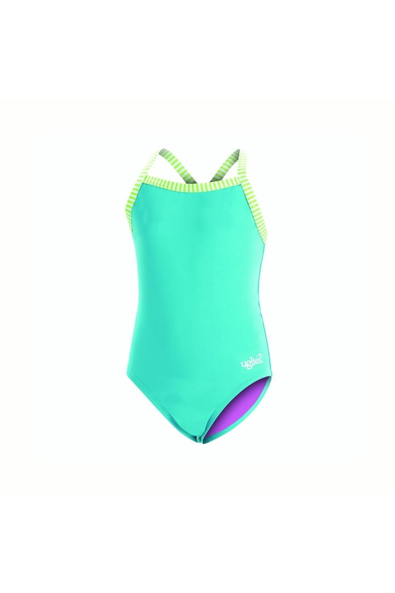 Girls' Uglies Solid One Piece Swimsuit
