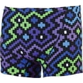 thumbnail image 1 of Dolfin Men's Reversible Square Leg Swim Short Alero Blue, 28, 1 of 1