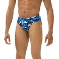 thumbnail image 1 of Dolfin Reliance Mens Print All-Over Racer, 1 of 3