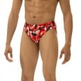 thumbnail image 1 of Dolfin Reliance Mens Print All-Over Racer, 1 of 3