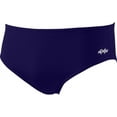 thumbnail image 1 of Dolfin Solid Racer Men's Brief Swimsuit in Navy Size 24, 1 of 4