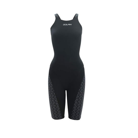 Dolfin Tech Suit Swimsuit FIRSTSTRIKE KNEE Black Size 24
