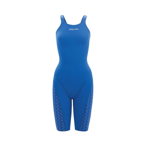 Dolfin Tech Suit Swimsuit FIRSTSTRIKE KNEE Royal Size 18