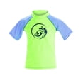 thumbnail image 1 of Dolfin Toddler Girls' Color Block Rash Guard, 1 of 1