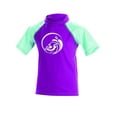 thumbnail image 1 of Dolfin Toddler Girls' Color Block Rash Guard, 1 of 1