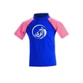 thumbnail image 1 of Little Dolfin Color Block Rash Guard, 1 of 1