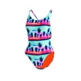 thumbnail image 1 of Dolfin Women's Uglies Revibe Print Low Crossback One Piece Swimsuit, 1 of 4