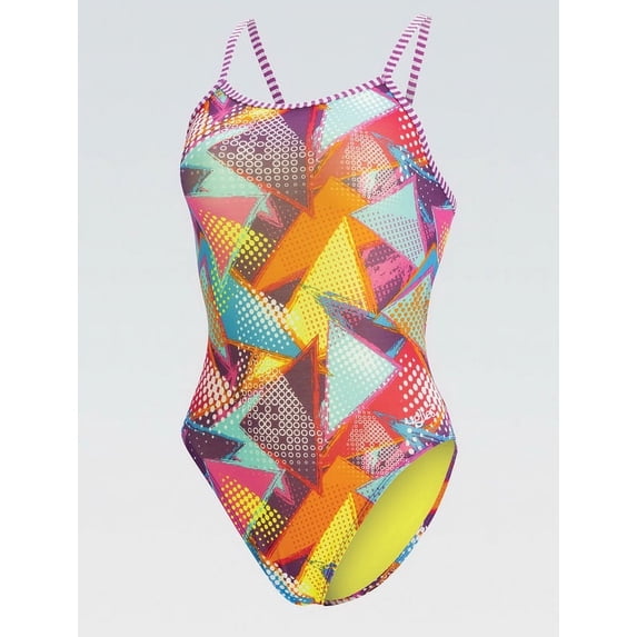 Dolfin Uglies Women's Print Double Strap Back in Muse, Size 36