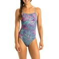 thumbnail image 1 of Dolfin Uglies Women's Print V-2 Back Swimsuit in Carnation Sensation, Size 40, 1 of 2