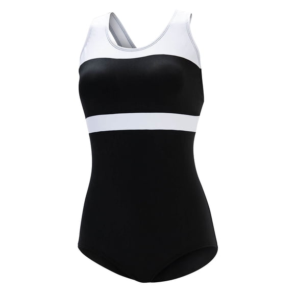 Dolfin Women's Aquashape Color Block Conservative Lap Suit