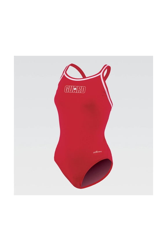 Women's Solid DBX Back Red 42