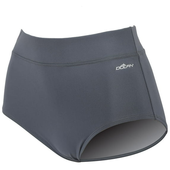 Dolfin Women's Solid Tankini Bottoms (Grey, S)