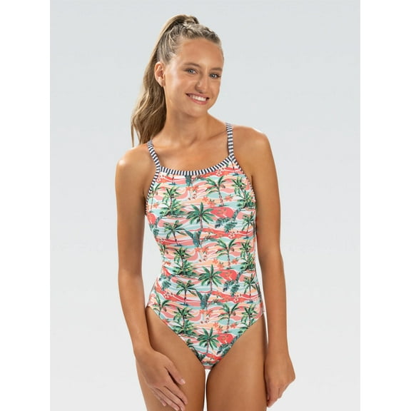 Dolfin Women's Uglies Aloha V-Back One Piece Swimsuit