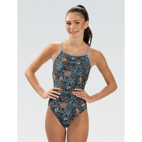Dolfin Women's Uglies Hot Tropic V-Back One Piece Swimsuit
