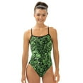 thumbnail image 1 of Dolfin Womens Reliance Print DBX Back 1-Piece - Jet Stream, 1 of 3