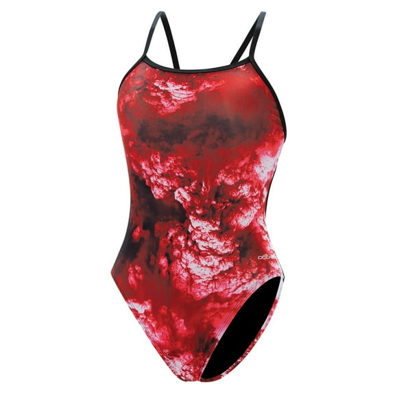 Dolfin Womens Reliance Print String Back 1-Piece Suit