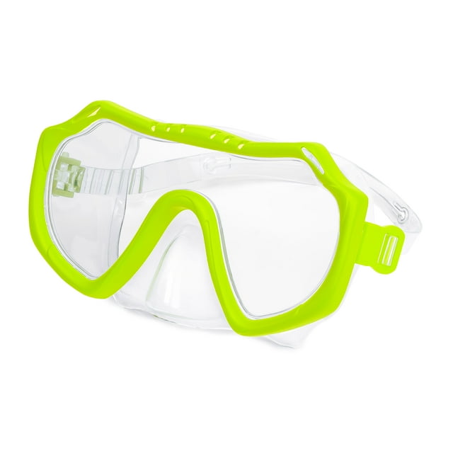 Dolfino South Clear and Green Swimming Sport Goggles