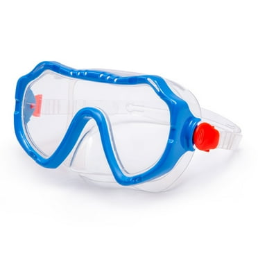 Dolfino Youth Latex Free Swim Mask Goggle for Children 6+, Blue
