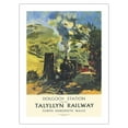 thumbnail image 1 of Dolgoch Station on the Talyllyn Railway - Tywyn (Towyn) Wales - Vintage Railroad Travel Poster by Terence Cuneo c.1960 - Bamboo Fine Art 290gsm Paper Print (Unframed) 18x24in, 1 of 4