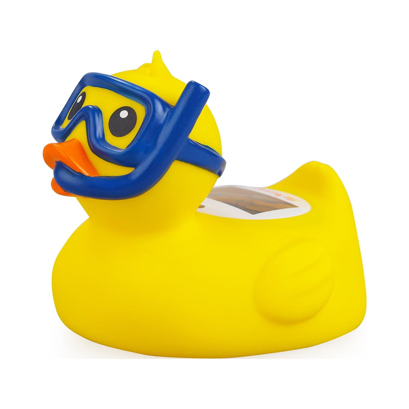 Doli Yearning Baby Bath Thermometer with Room Temperature|(/) Kids' Bathroom Safety Bath Thermometer| 1-3 Years Bath Toys| Yellow Diving duck