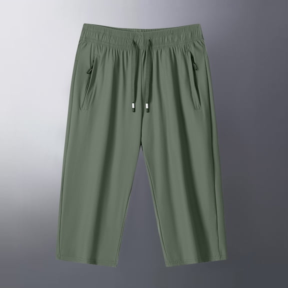 Dolkfu Athletic Shorts for Mens Drawstring Bermuda Shorts Elastic Waist Quick Dry Mens 6 Inch Shorts L