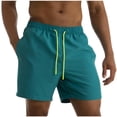thumbnail image 1 of Dolkfu Athletic Summer Shorts Men Basketball Drawstring Shorts Active Gym Breathable Mens 5 Inch Shorts 4X, 1 of 3