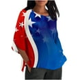 Dolkfu Crew Neck Womens Tshirt 3/4 Sleeve Comfy Classic Fit