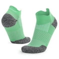 thumbnail image 1 of Dolkfu Green Socks Mens 10-13 Low-Cut Athletic Running Ankle Socks with Cushion Cycling Mens Sport Socks, 1 of 2