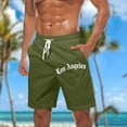 thumbnail image 1 of Dolkfu Men Shorts Casual Athletic Drawstring Beach Shorts Stretch Running Active 4 Inch Inseam Shorts Men L, 1 of 5