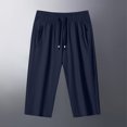 thumbnail image 1 of Dolkfu Mens Shorts Athletic Drawstring Bermuda Shorts Elastic Waist Quick Dry 5 Inch Inseam Shorts Men 3X, 1 of 8