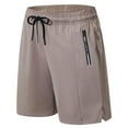 thumbnail image 1 of Dolkfu Mens Shorts Casual Quick Dry Drawstring Athletic Shorts Breathable Running Track Mens Short Pants XL, 1 of 5